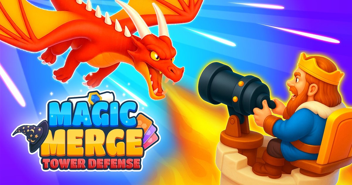 Magic Merge: Tower Defense 3D
