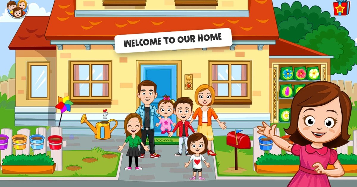 My Town Home: Family Playhouse