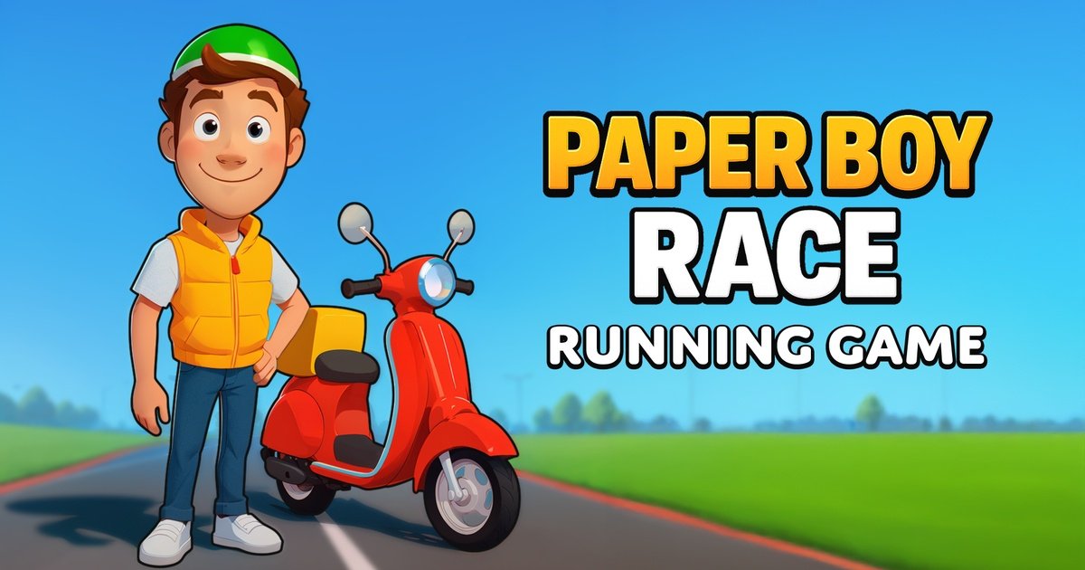 Paper Boy Race: Running Game
