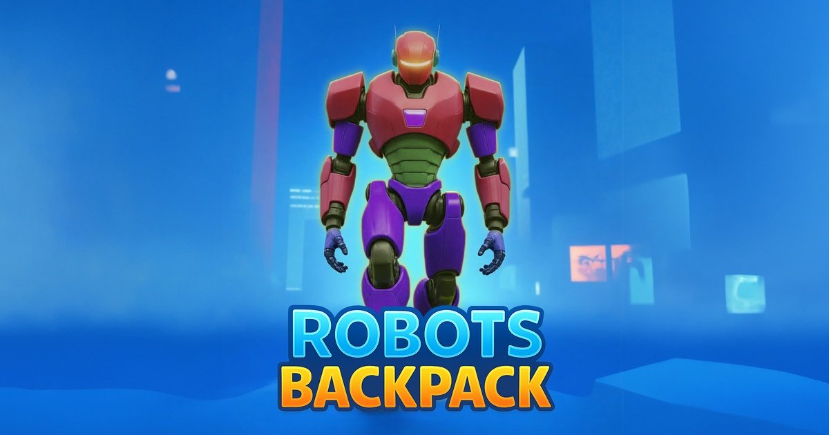 Robots Backpack