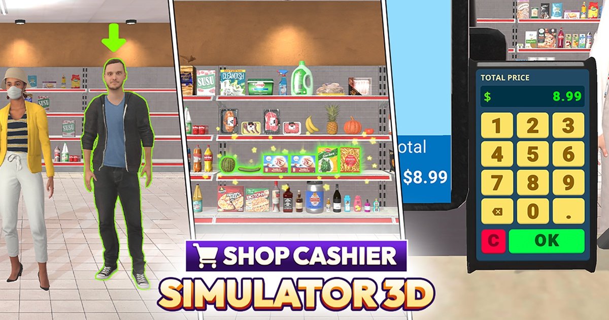 Shop Cashier Simulator 3D