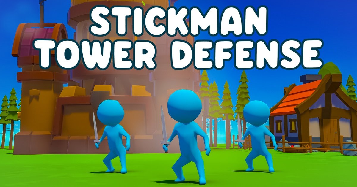 Stickman Tower Defense Idle 3D