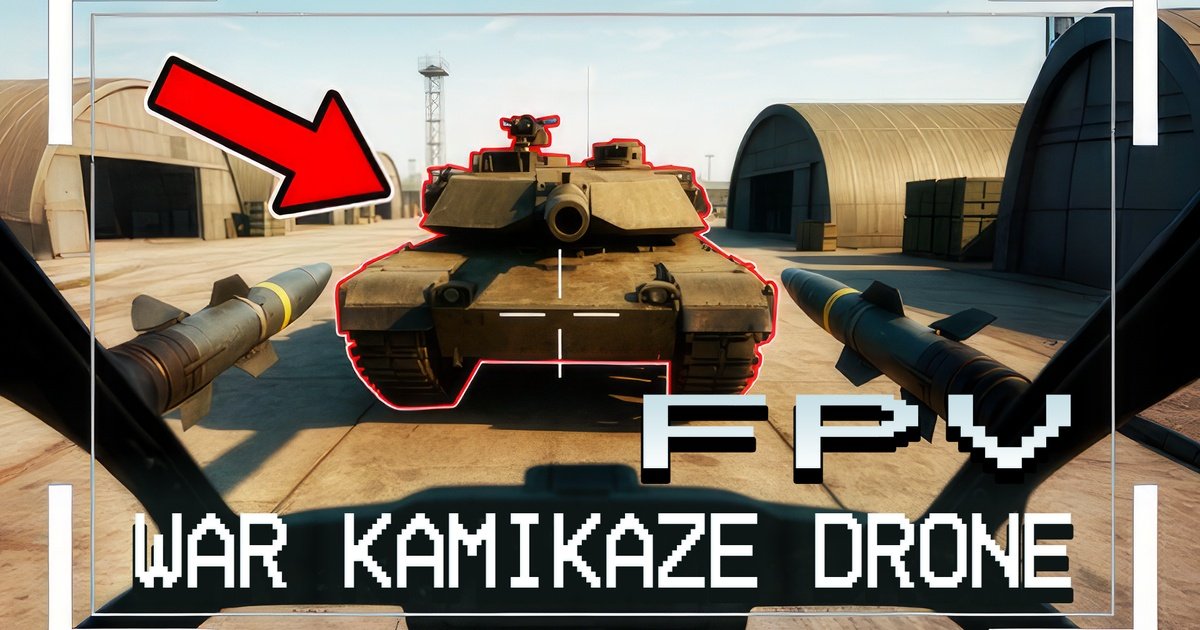 FPV War Kamikaze Drone