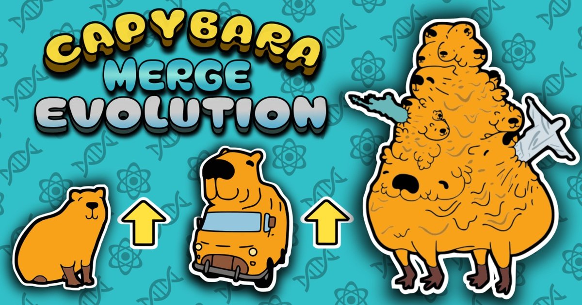 Capybara Merge Evolution