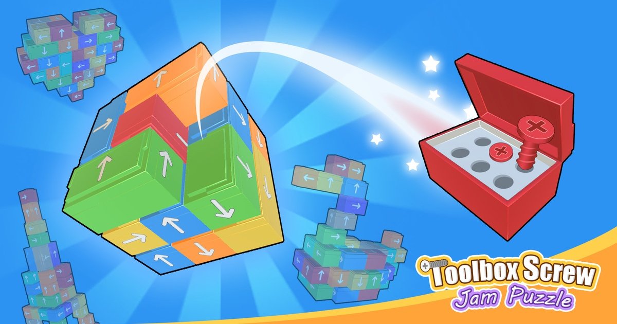 Toolbox Screw Jam Puzzle