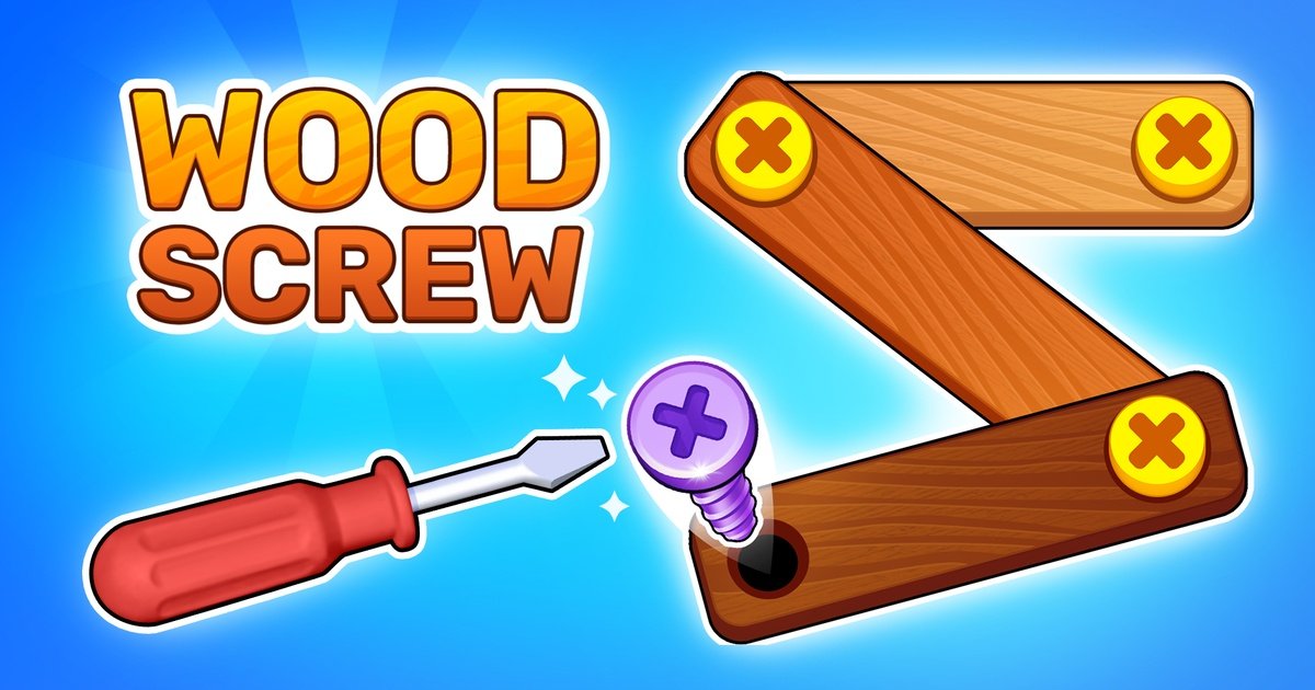Wood Screw: Bolts Puzzle