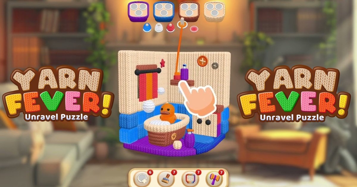 Yarn Fever! Unravel Puzzle
