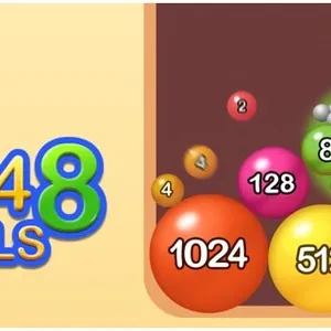 Crazy 2048 Balls