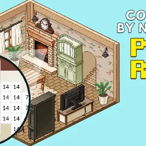 Coloring by Numbers: Pixel Room
