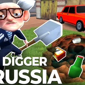 Hole Digger in Russia