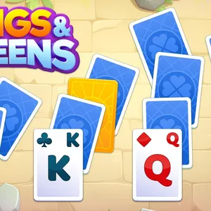 Kings and Queens Solitaire TriPeaks
