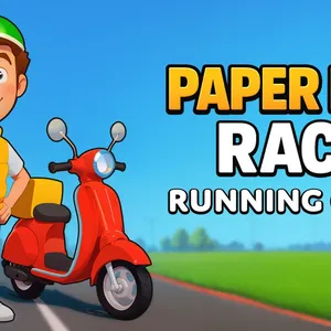 Paper Boy Race: Running Game