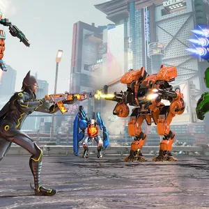 Flying Bat Robot Car Transform Game