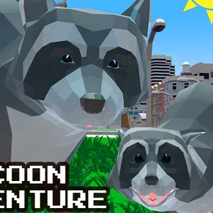 Raccoon Adventure: City Simulator 3D