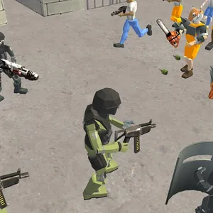 Battle Simulator: Prison & Police