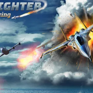 Jet Fighter Airplane Racing