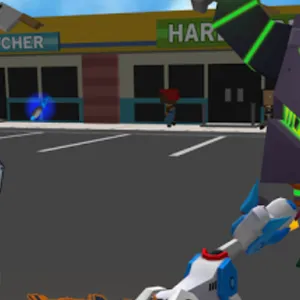 Robot Dog City Simulator