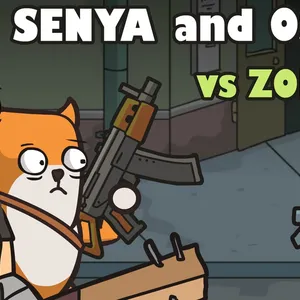 Senya and Oscar vs Zombies
