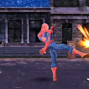 Spider Hero Street Fight