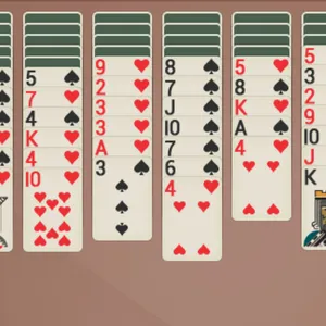 Spider Solitaire 2 Suits