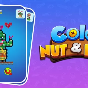 Color Nuts & Bolts Puzzle